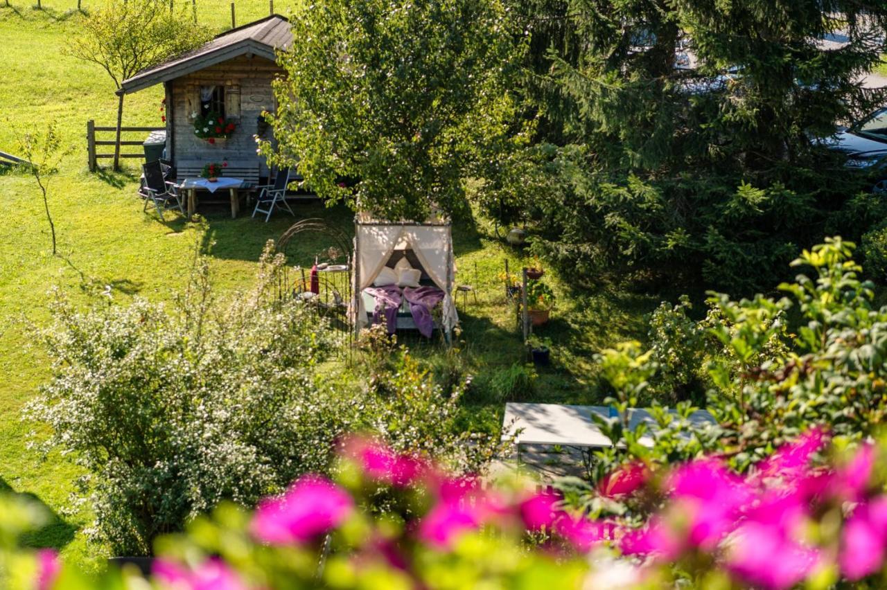 Bauernhofhotel "Die Unterbergerin" - Zimmer Mit Fruehstueck Und Ferienwohnungen In Gastein Mit Gratis Thermeneintritt Дорфгаштайн Экстерьер фото