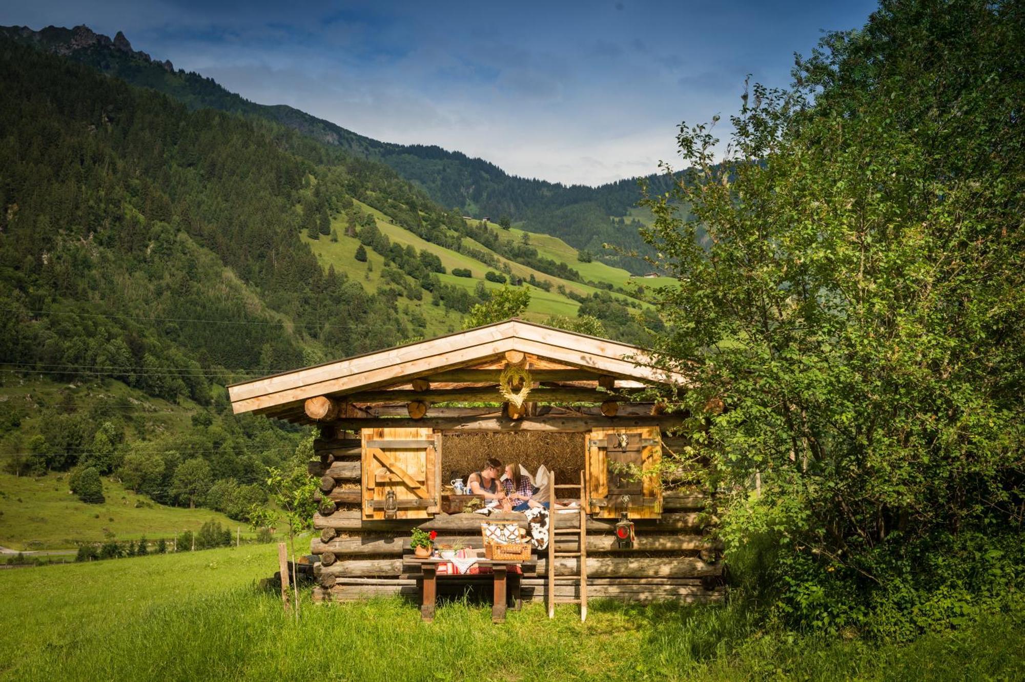 Bauernhofhotel "Die Unterbergerin" - Zimmer Mit Fruehstueck Und Ferienwohnungen In Gastein Mit Gratis Thermeneintritt Дорфгаштайн Экстерьер фото