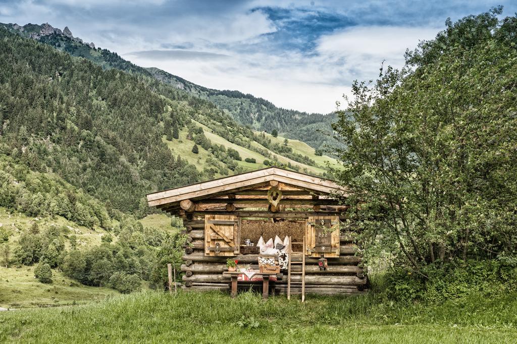 Bauernhofhotel "Die Unterbergerin" - Zimmer Mit Fruehstueck Und Ferienwohnungen In Gastein Mit Gratis Thermeneintritt Дорфгаштайн Экстерьер фото